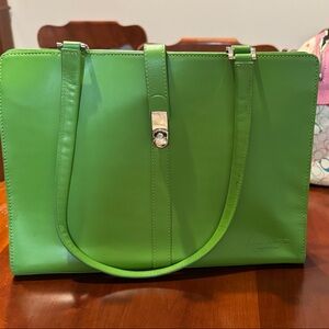 Green Leather Women's Bag